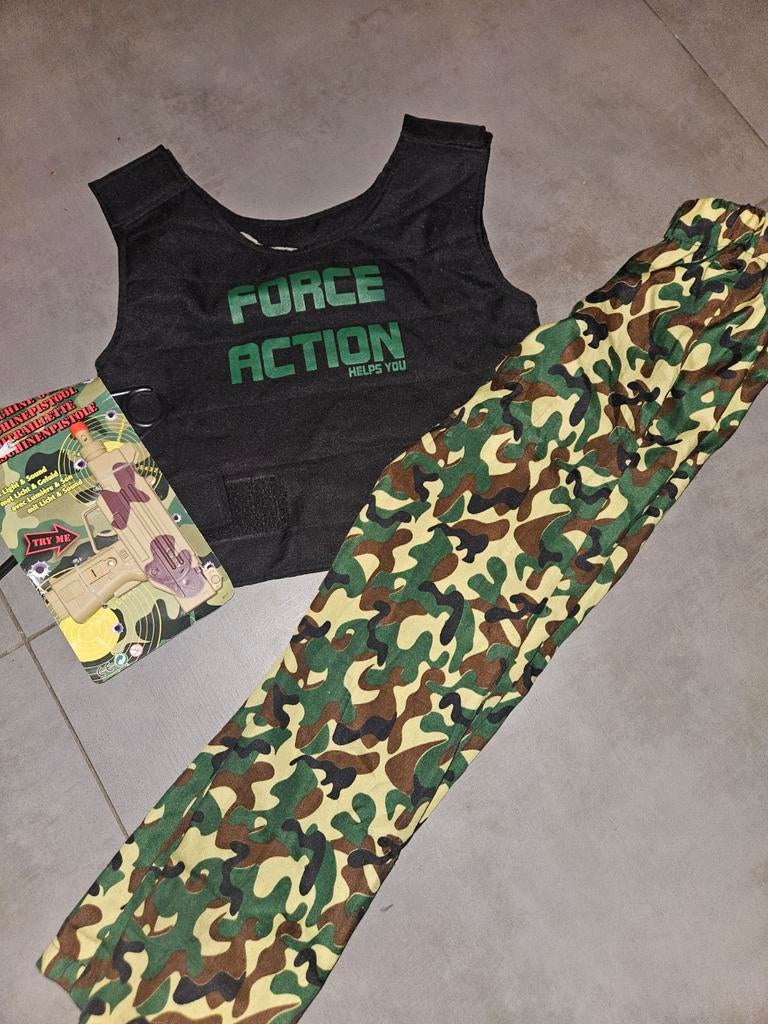 Carnaval Force Action Kostuum, Ophalen of Verzenden