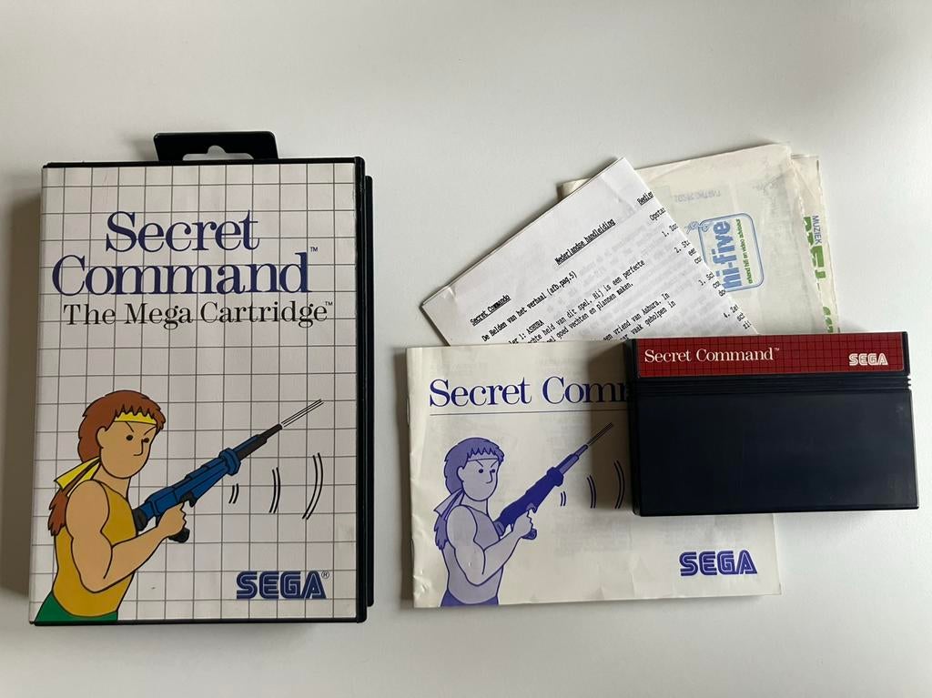 Secret Command, 1 speler, Ophalen of Verzenden, Zo goed als nieuw, Mega Drive