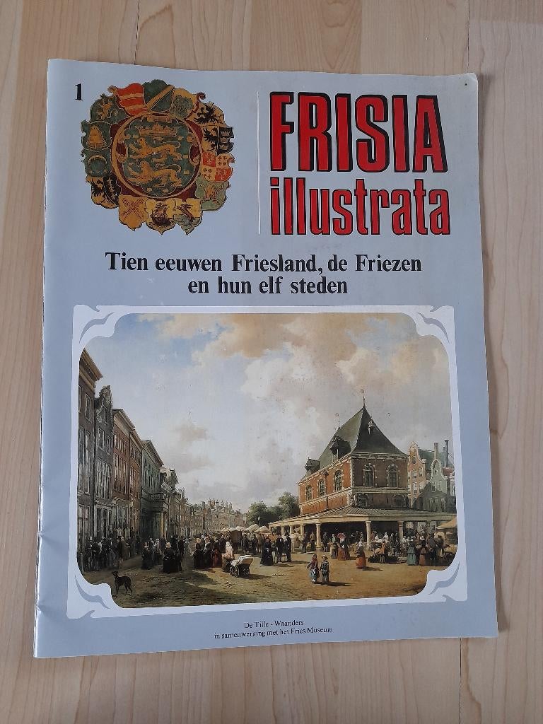 2 X TIJDSCHRIFT FRISIA ILLUSTRATA DEEL 1 en 2 FRIESLAND, Boeken, Ophalen of Verzenden, Zo goed als nieuw, Overige typen