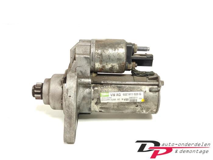 Startmotor van een Volkswagen Golf, Gebruikt, -, Volkswagen, -
