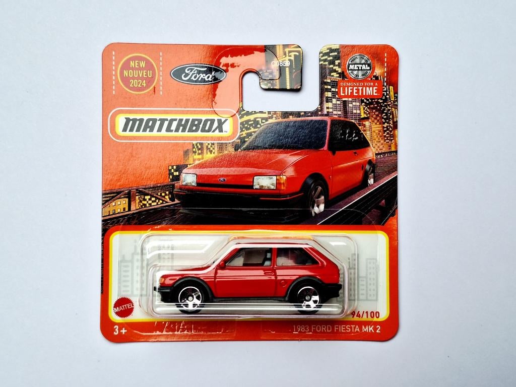 Matchbox 2024  '1983 FORD FIESTA MK2, Ophalen of Verzenden, Nieuw, Auto