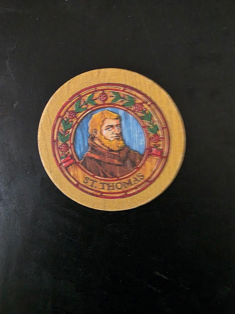 Viltje St Thomas, Ophalen of Verzenden, Zo goed als nieuw, Viltje(s), Overige merken