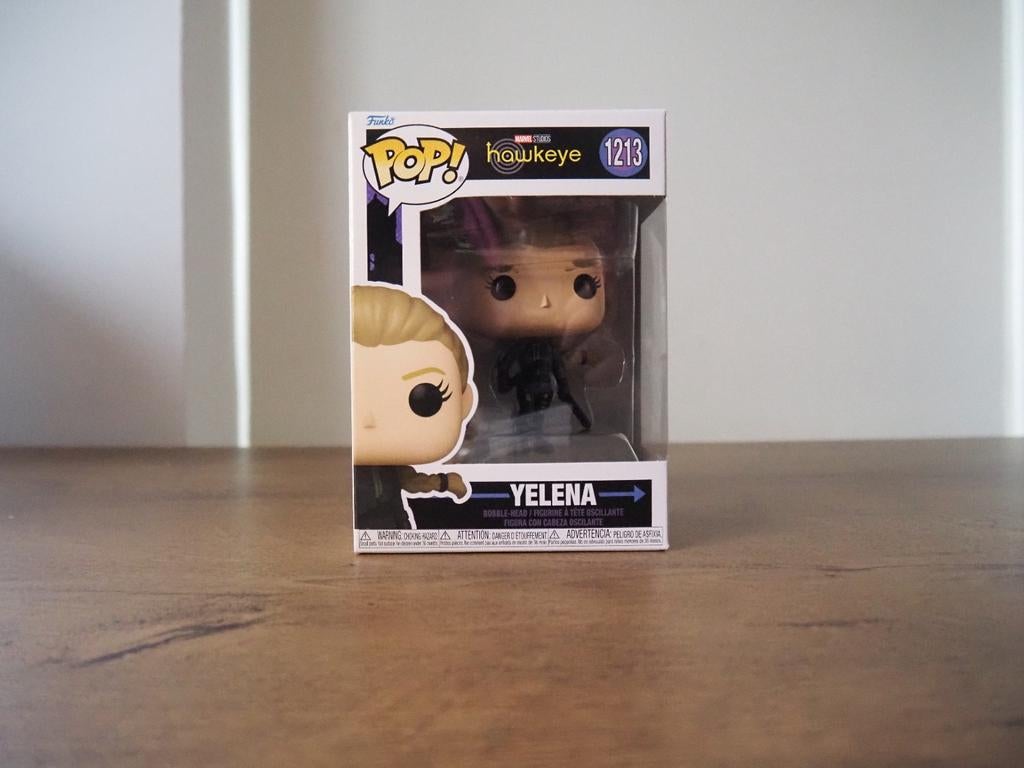 Marvel Hawkeye yelena 1213 Funko pop, Ophalen of Verzenden, Zo goed als nieuw