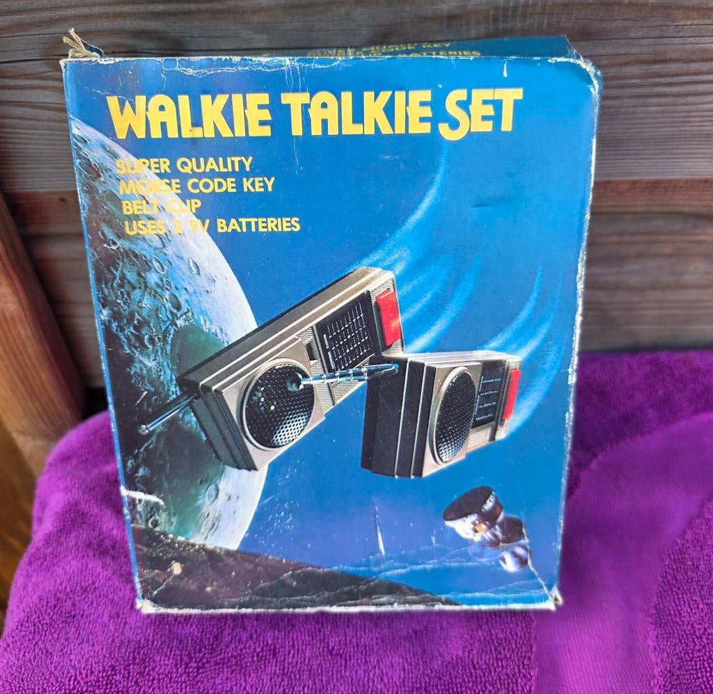 Vintage Impag Walkie Talkie Set - Nieuw in Doos, Ophalen of Verzenden, Huis en Inrichting