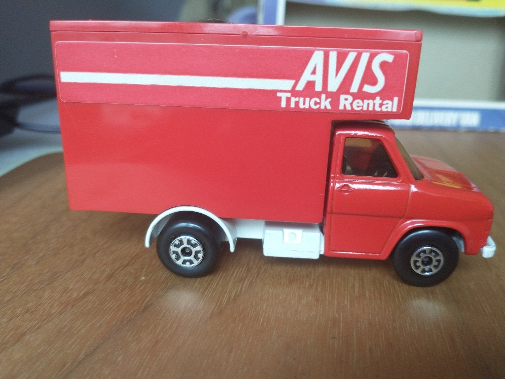MATCHBOX FORD DILERVERY VAN 1977 K-29, Ophalen of Verzenden, Zo goed als nieuw, Auto, Matchbox