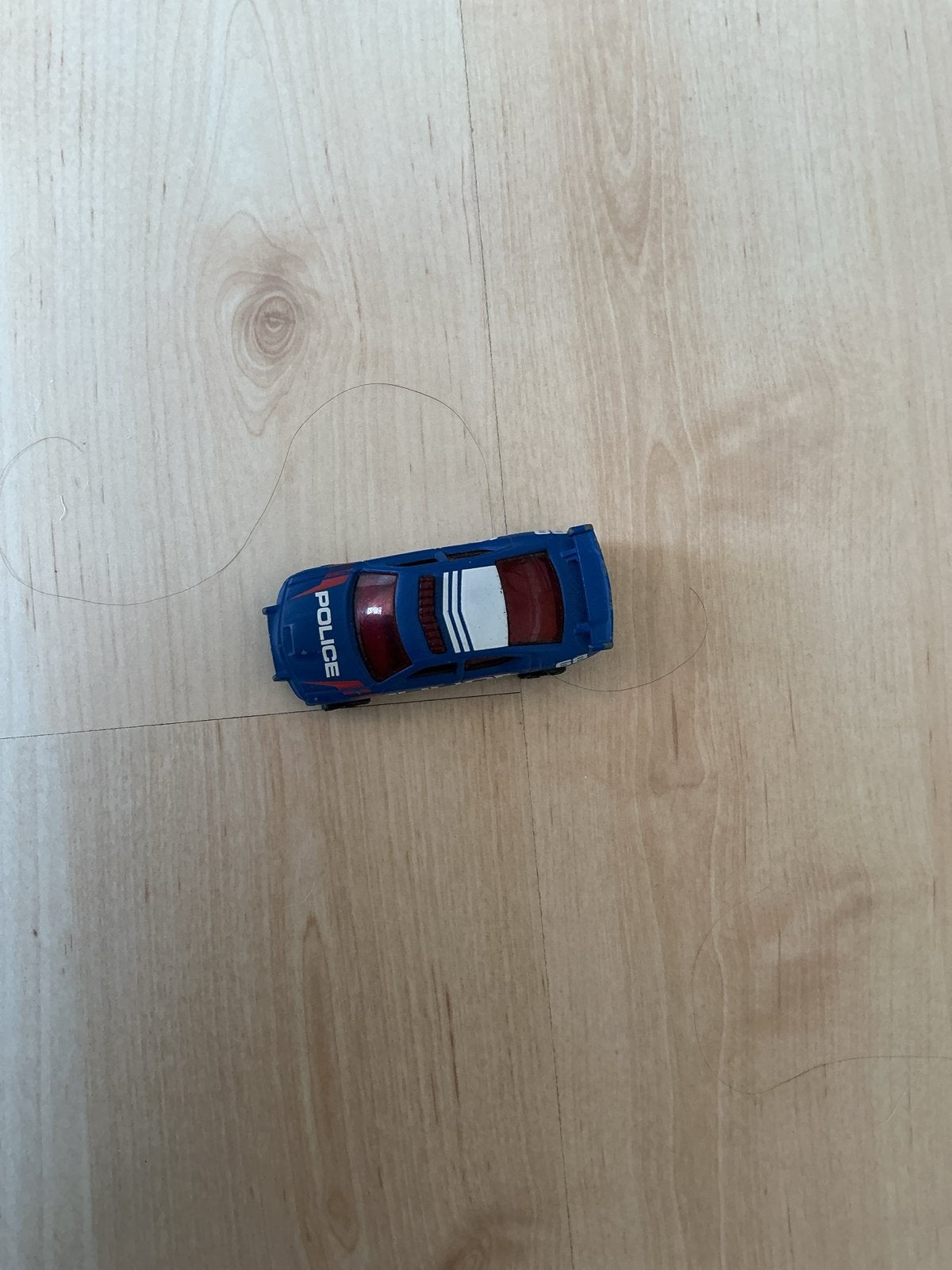 Hot Wheels politieauto - Dodge Charger SRT8, Ophalen of Verzenden, Gebruikt