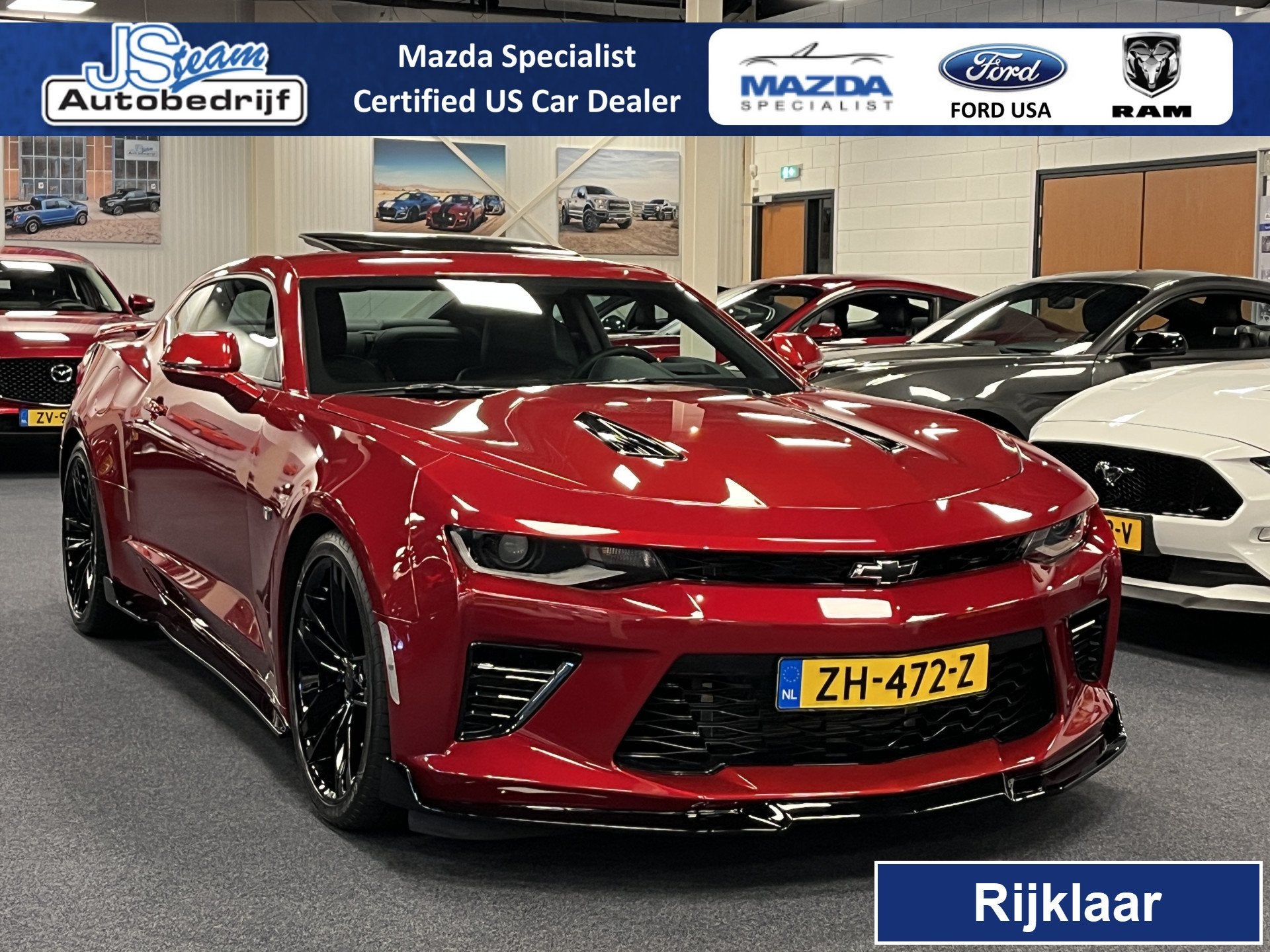 Chevrolet Camaro Coupe 6.2i V8 Automaat Supercharged 620PK 2, Auto's, Chevrolet, Automaat, 12 maanden, Achterwielaandrijving, Gebruikt