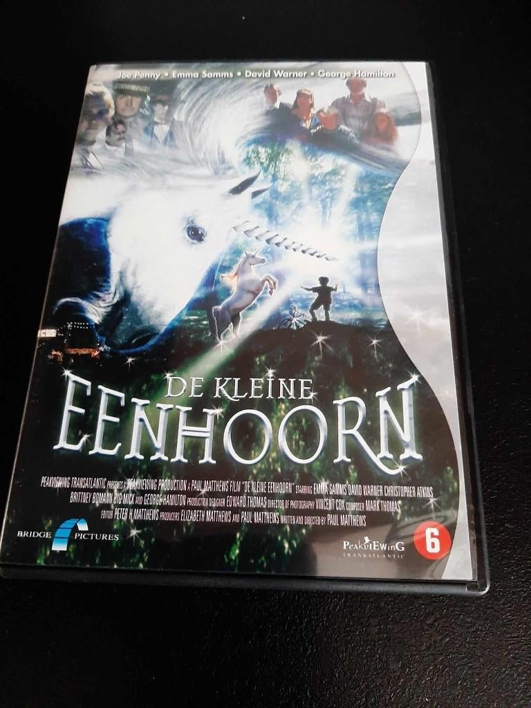 De kleine eenhoorn, George Hamilton. Emma Samms, Joe Penny!, Avontuur, Gebruikt, Ophalen of Verzenden, Vanaf 6 jaar