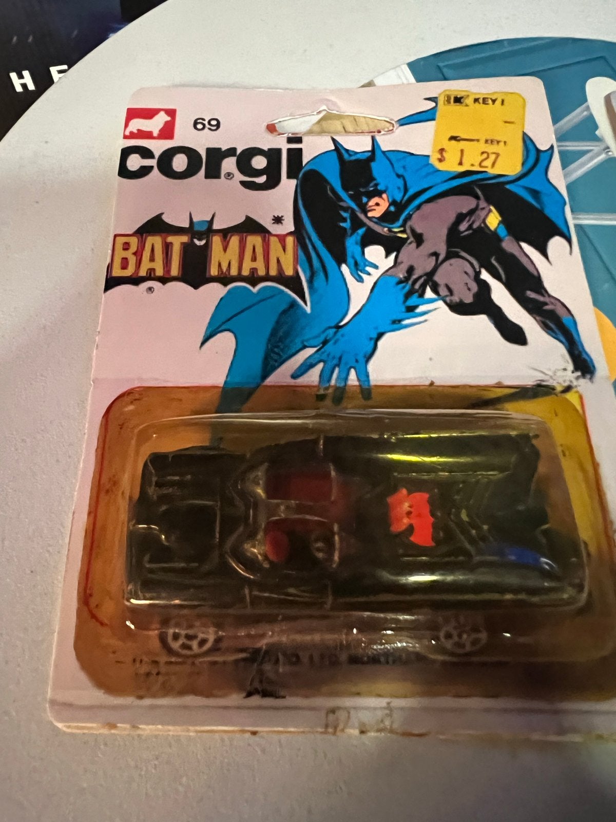 Corgi junior Batmobile en Penquin - Replica Verpakking, Ophalen of Verzenden, Zo goed als nieuw