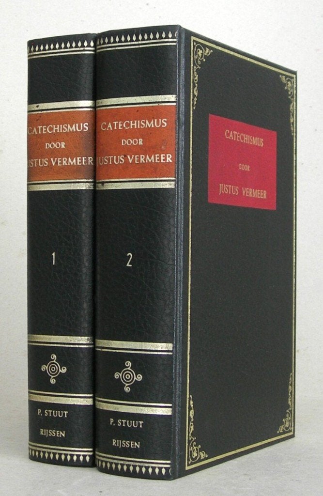 Mr. Justus Vermeer: De Heidelbergse Catechismus (2 delen)., Gelezen, Ophalen of Verzenden, Christendom | Protestants, Mr. Justus Vermeer