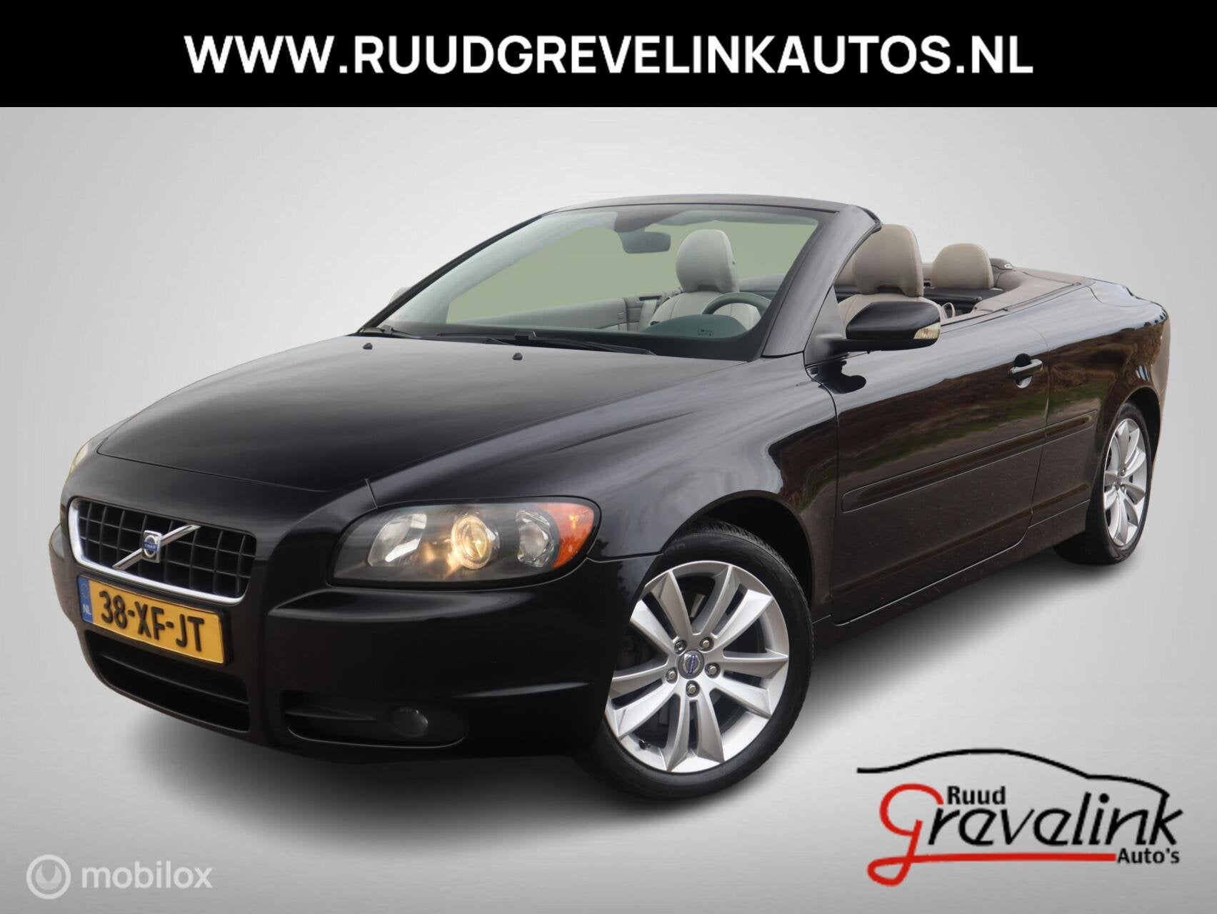 Volvo C70 Convertible 2.4 140 pk 5 Cilinder Stoelverwarming|, Voorwielaandrijving, Gebruikt, Beige, Cabriolet