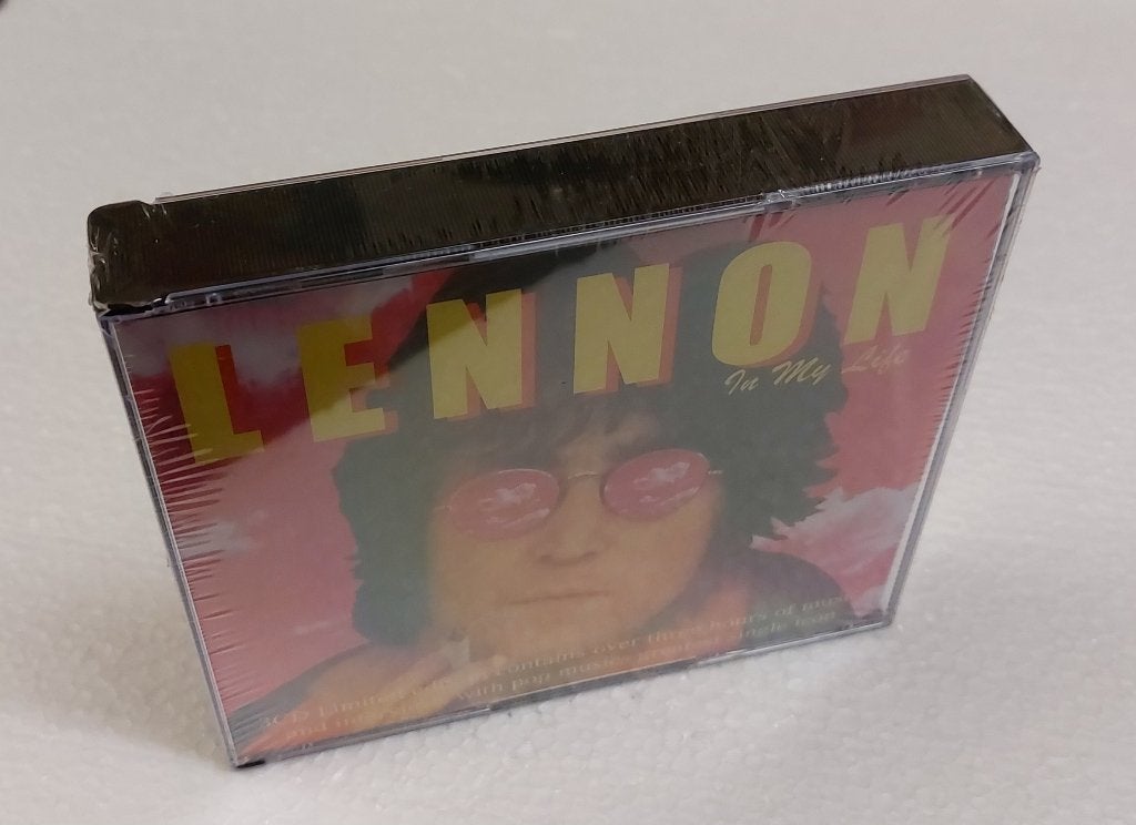 John Lennon 3CD set fatbox In my Life Interviews Beatles, Boxset, Speciale editie, Nieuw in verpakking, Verzenden