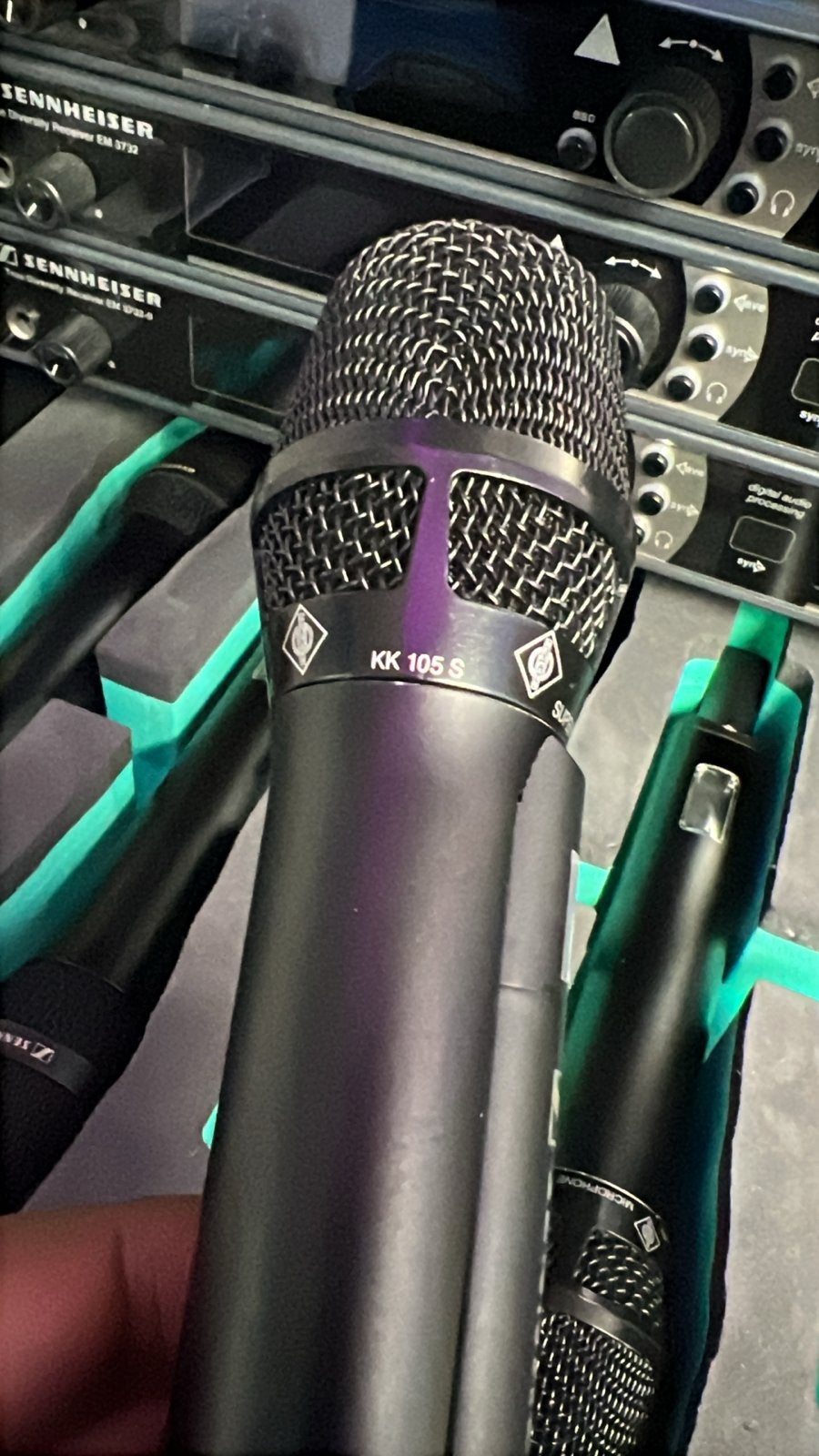Sennheiser EM3732 SKM5200-II Premium Wireless Set 6 Kanalen, Muziek en Instrumenten, Gebruikt, Ophalen of Verzenden, Zangmicrofoon
