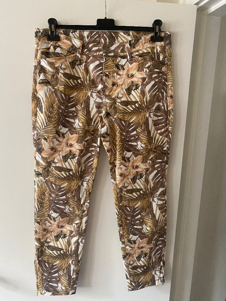 dreamjeans capri 3/4 MAC 40/42 beige/oker/creme NIEUW, Kleding | Dames, Broeken en Pantalons, Maat 38/40 (M), Beige, MAC, Nieuw