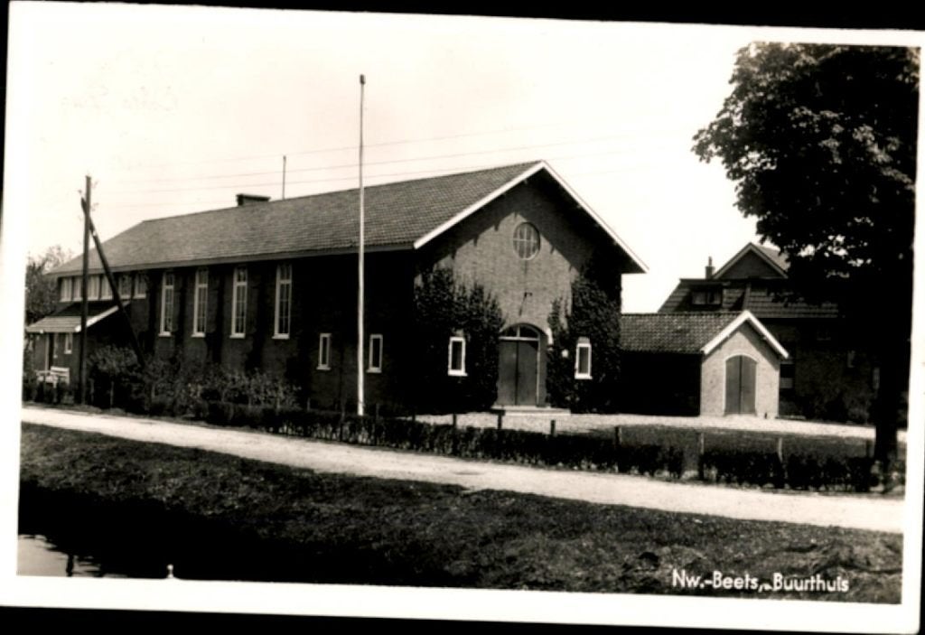 beets, kvr6-2126 buurthuis, Ophalen of Verzenden, 1940 tot 1960, Ongelopen, Friesland