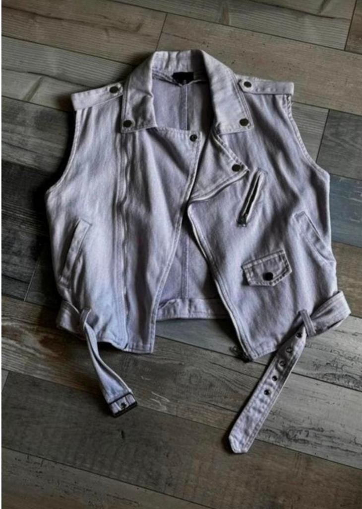 Prachtige spijker gilet van Seven Sisters in maat M, Kleding | Dames, Ophalen of Verzenden, Nieuw, Maat 38/40 (M), Paars