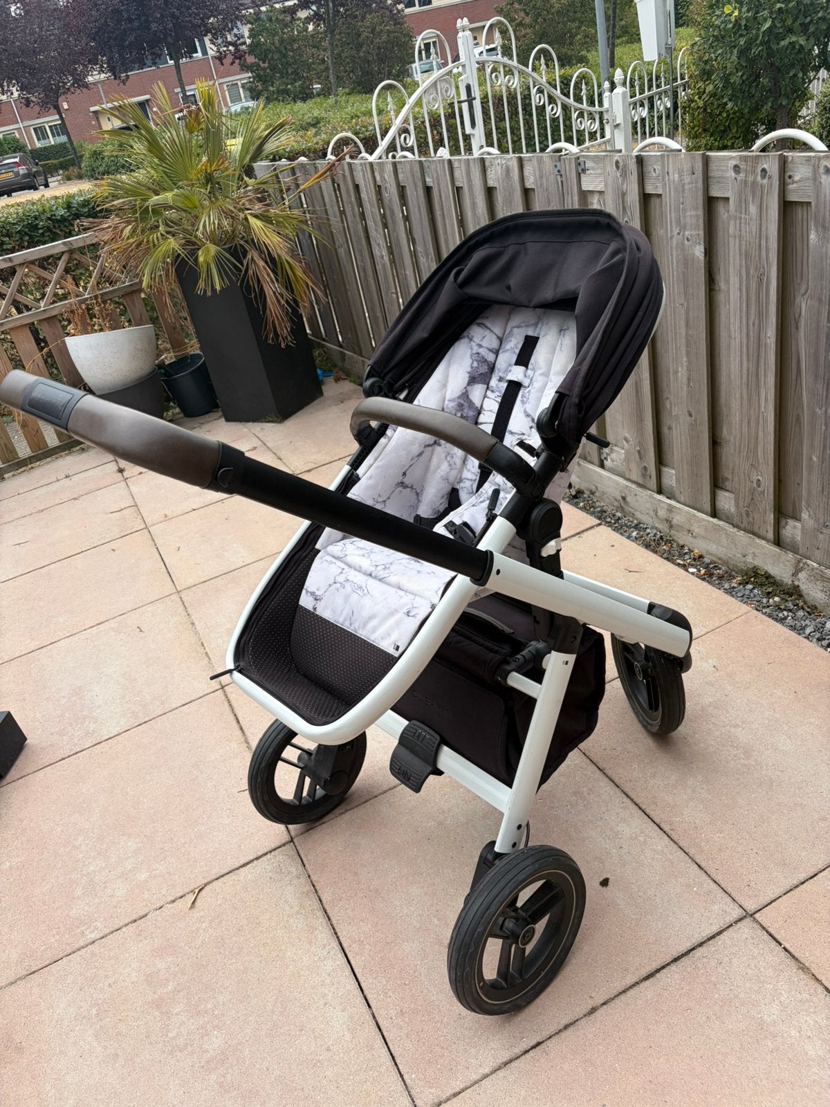 Dubatti marmere kinderwagen, Ophalen, Gebruikt, Combiwagen, Overige merken