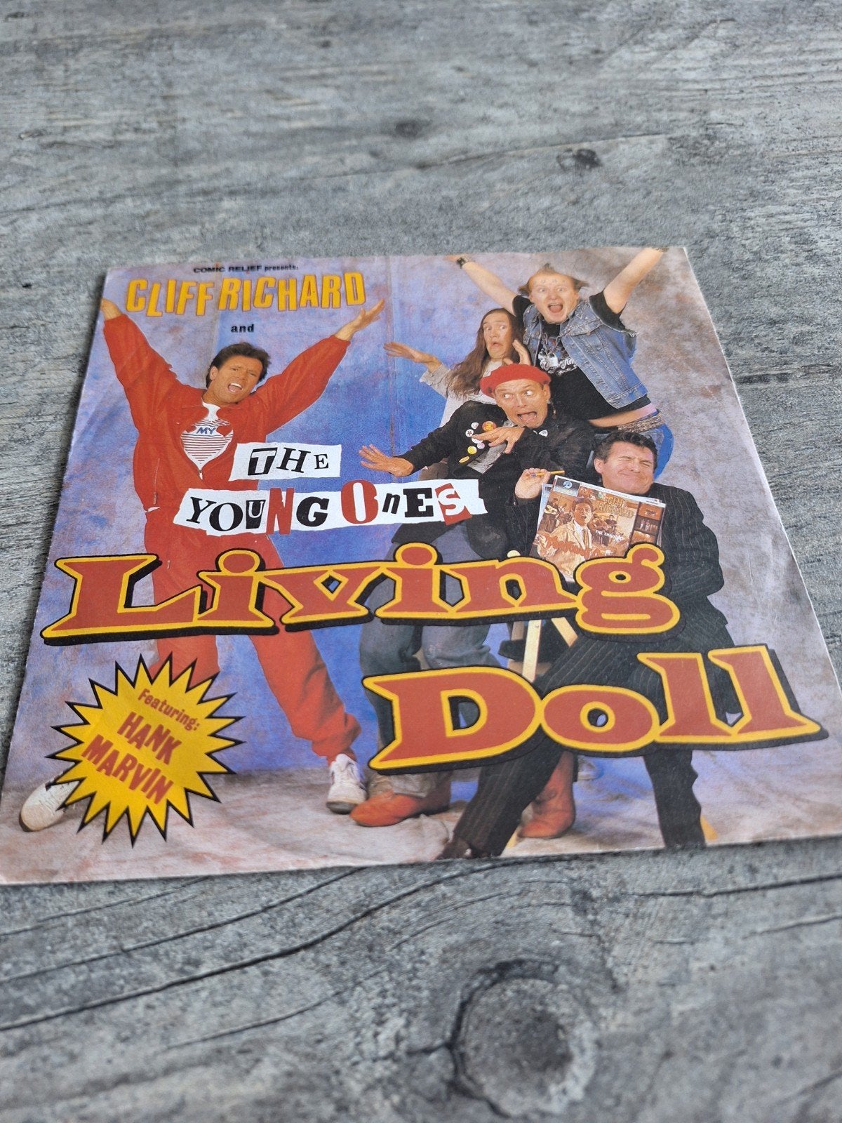 cliff Richard living doll, Ophalen of Verzenden, Gebruikt, 7 inch, Pop