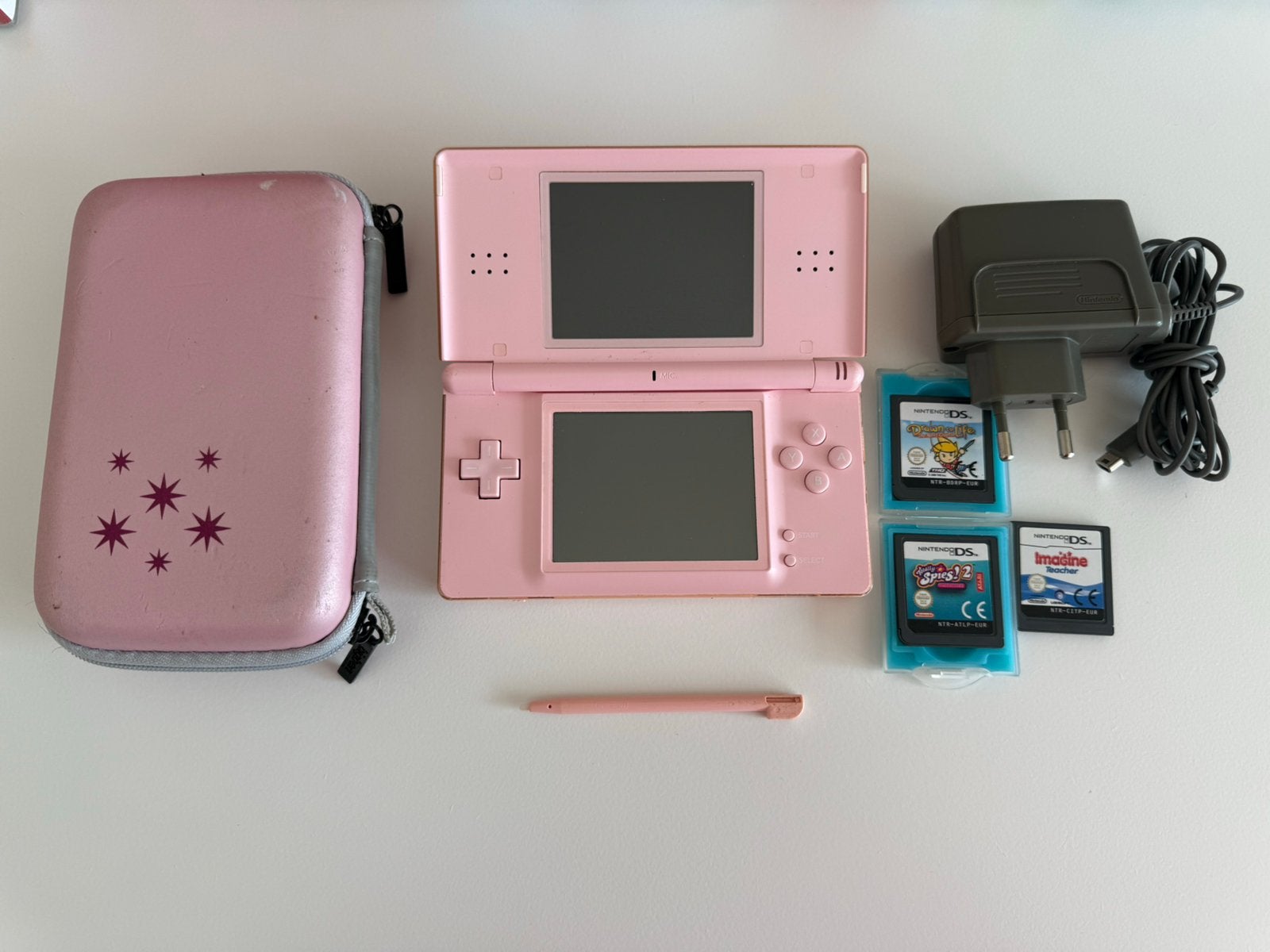 Nintendo DS Lite, Ophalen of Verzenden, Zo goed als nieuw, DS Lite