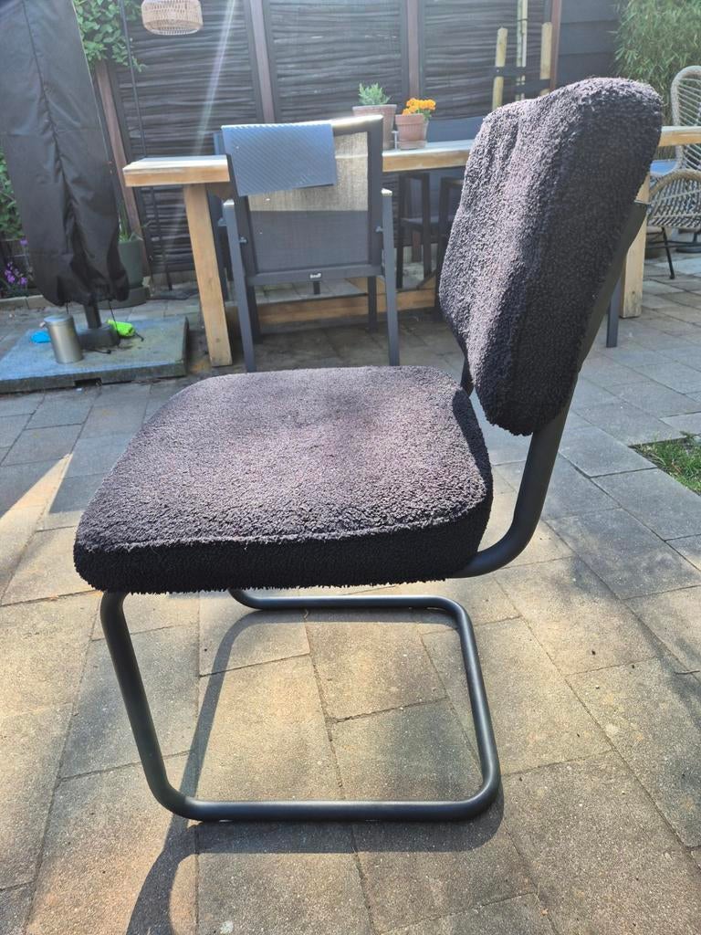 6 eetkamerstoelen, Huis en Inrichting, Ophalen, Zwart