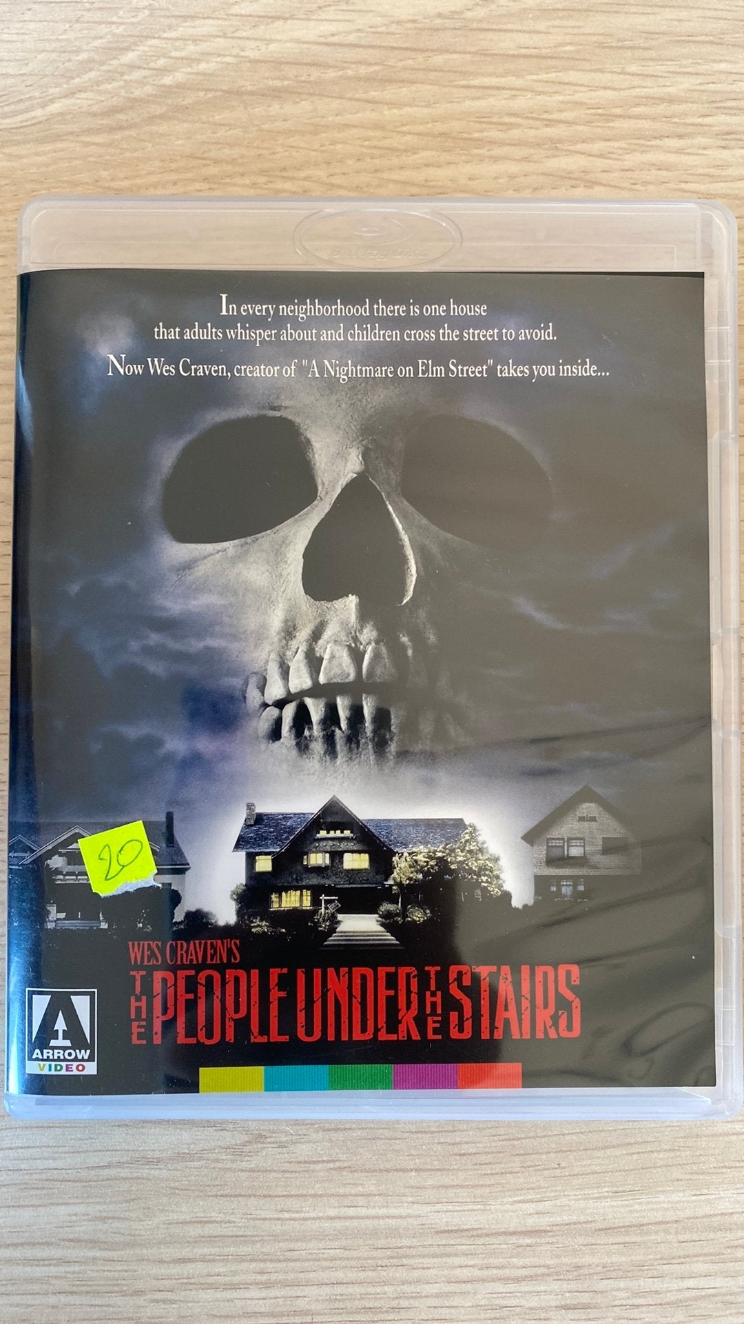The people under the stairs blu ray arrow horror, Ophalen of Verzenden, Zo goed als nieuw, Horror