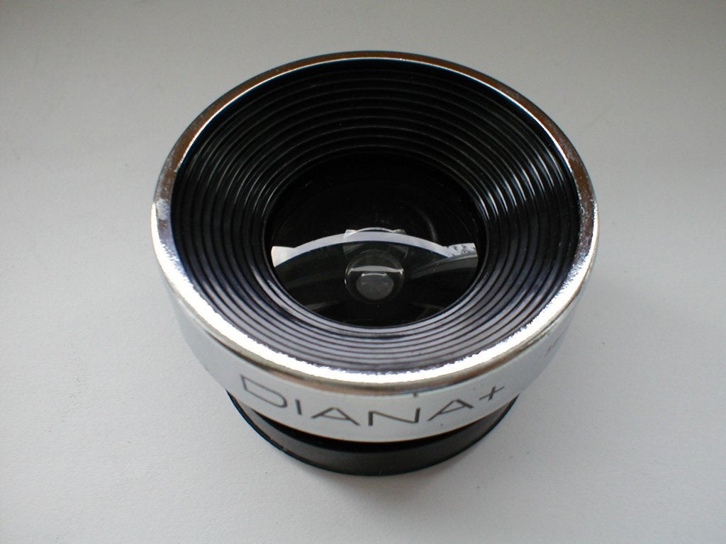 Lomography Diana+ 38mm Super-Wide Angle lens, Ophalen of Verzenden, Zo goed als nieuw, Compact, Overige Merken