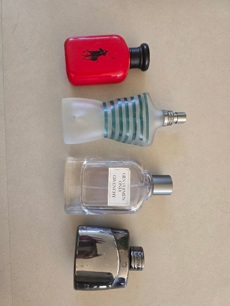 Gebruikte herenparfums, Ophalen, Gebruikt