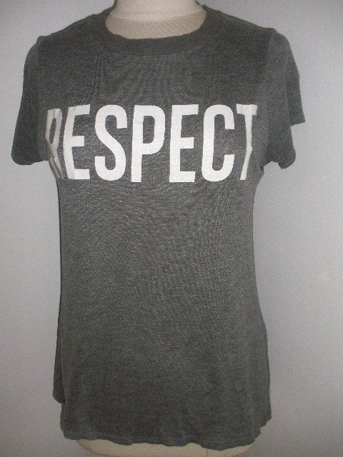 ZARA Trafaluc t- shirt grijs RESPECT maat M - nieuw -, Kleding | Dames, Maat 38/40 (M), Zara, Nieuw, Ophalen of Verzenden