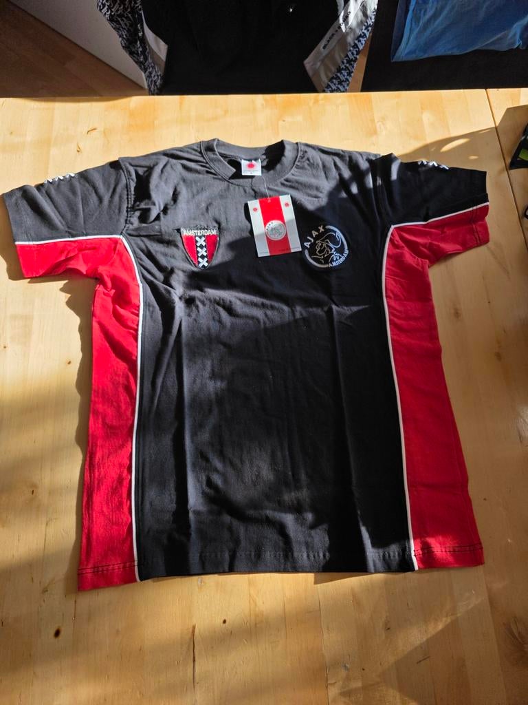 Nieuw Ajax shirt 2011 - Zwart/Rood, Maat 48/50 (M), Zwart, Nieuw, Ophalen of Verzenden