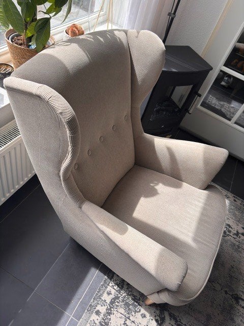 Stoel Strandmon Ikea, Ophalen, Overige kleuren, Zo goed als nieuw, Klassiek/modern