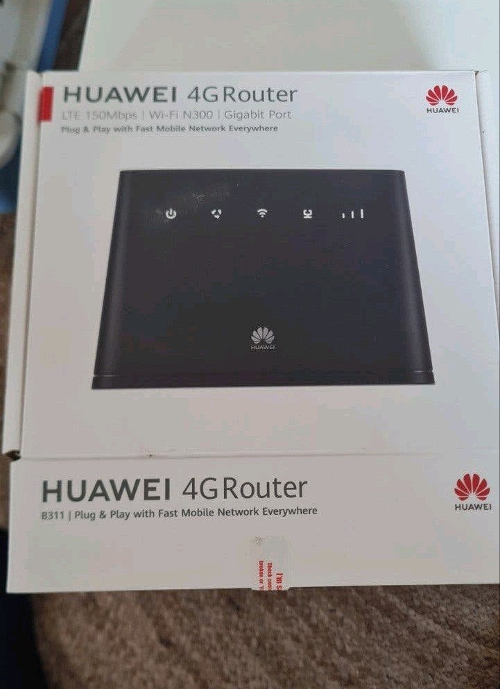 Huawei 4G Router LTE 150Mbps Wi-Fi N300 Gigabit Port, Computers en Software, Routers en Modems, Ophalen of Verzenden, Zo goed als nieuw