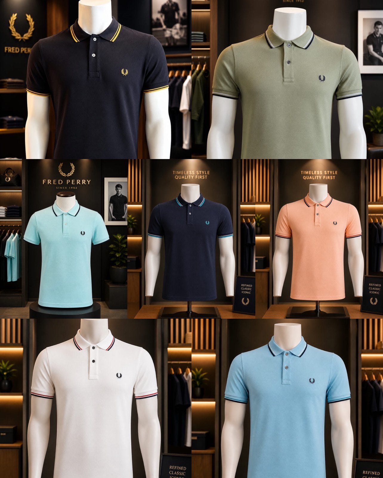 Fred perry polo’s - maat S tm XXL - 7 verschillende kleuren, Kleding | Heren, Polo's, Ophalen of Verzenden, Nieuw, Maat 52/54 (L)