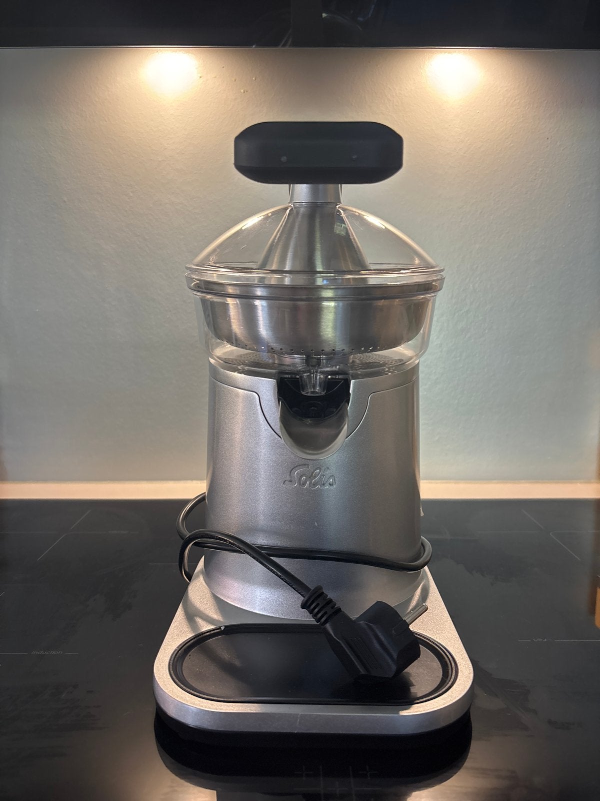 Solis Citrus Press Station - gloednieuw, Overige typen, Zilver, Ophalen of Verzenden, Zo goed als nieuw