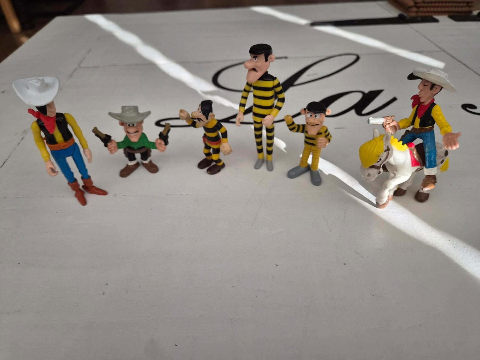 Lucky luke poppetjes  zeldzaam, Verzamelen, Poppetjes en Figuurtjes, Ophalen of Verzenden, Zo goed als nieuw
