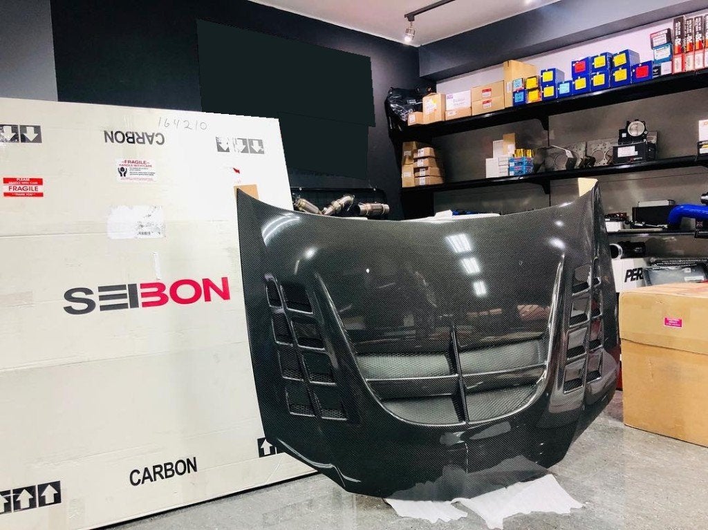Seibon Carbon CWII-Style motorkap Evo Evolution 7 8 9 03-07, Ophalen of Verzenden