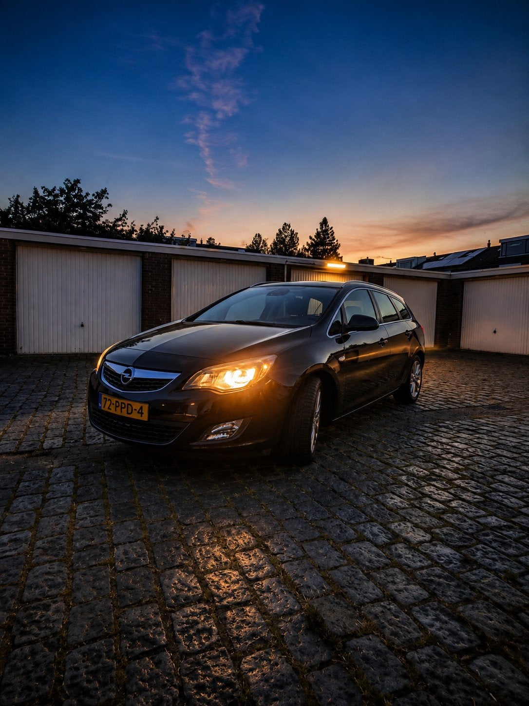 Opel Astra 1.4 Turbo 103KW ST 2011 Zwart Vldg Ondh NAP, Voorwielaandrijving, Stof, Zwart, 4 cilinders
