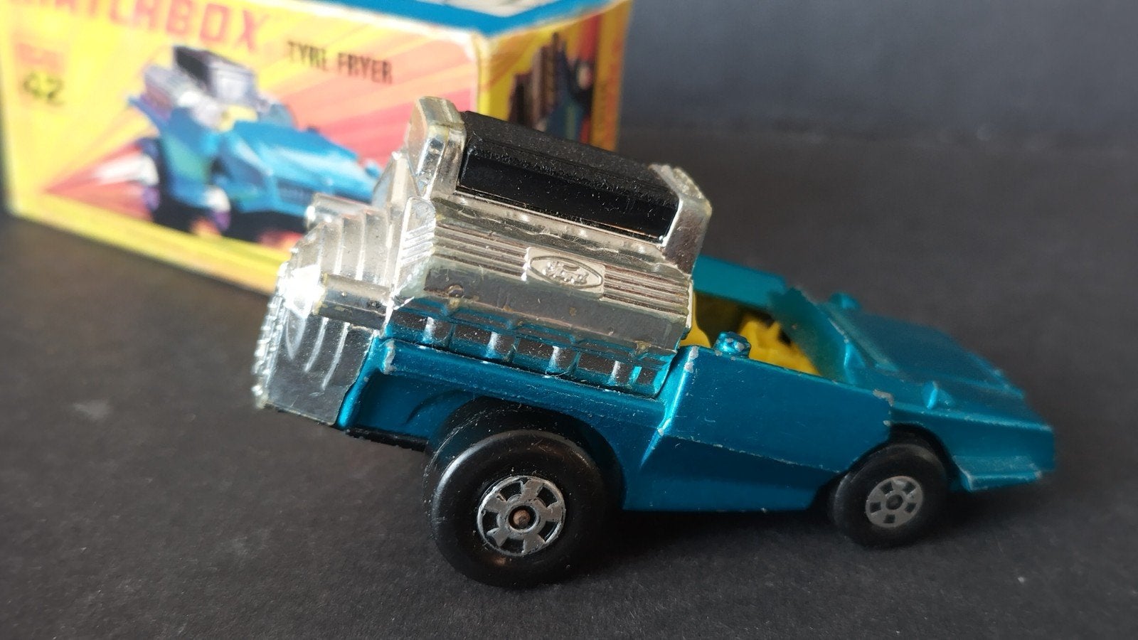 Tyre Fryer 1;64 Matchbox Superfast Pol, Auto, M, Ophalen of Verzenden, Zo goed als nieuw