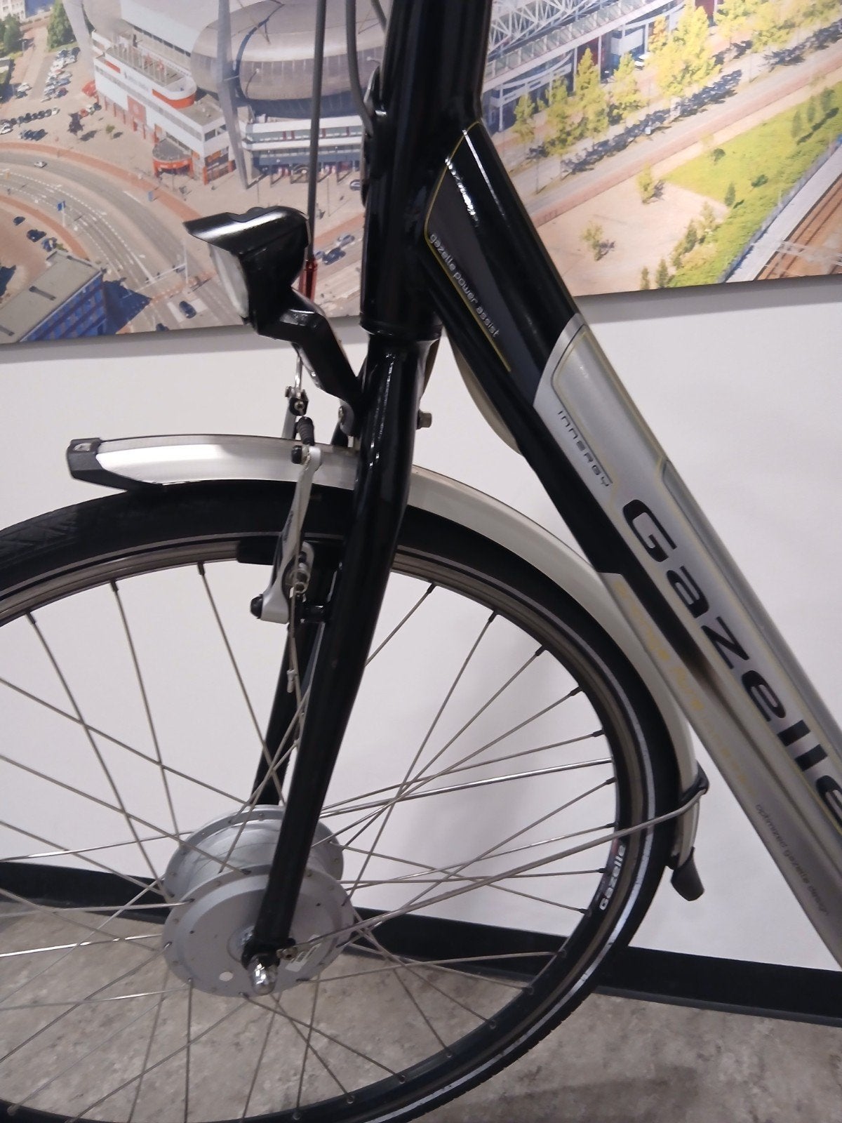 NIEUWSTAAT ! GAZELLE ORANGE PURE ELEKTRISCHE DAMESFIETS!, 51 tot 55 cm, Ophalen, Zo goed als nieuw, Gazelle