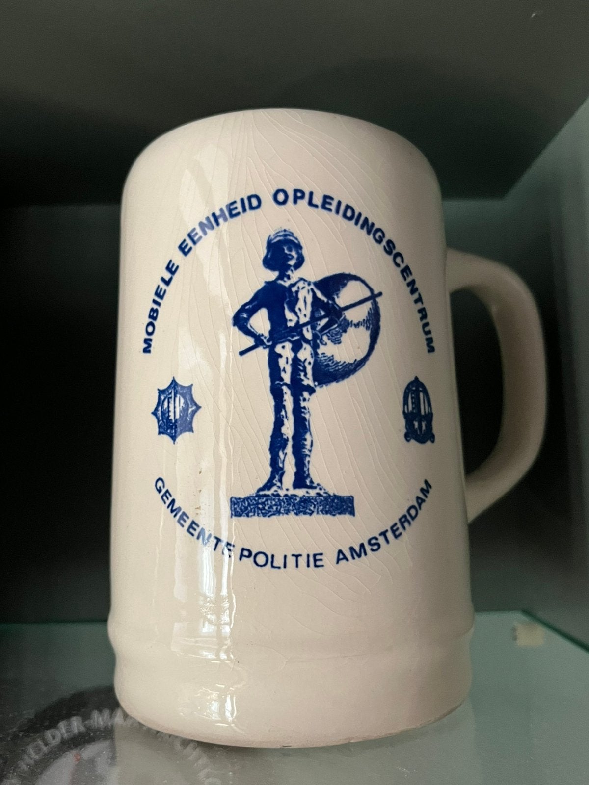 Politie Amsterdam-Amstelland relikwieën., Verzamelen, Militaria | Algemeen, Ophalen of Verzenden, Nederland, Embleem of Badge