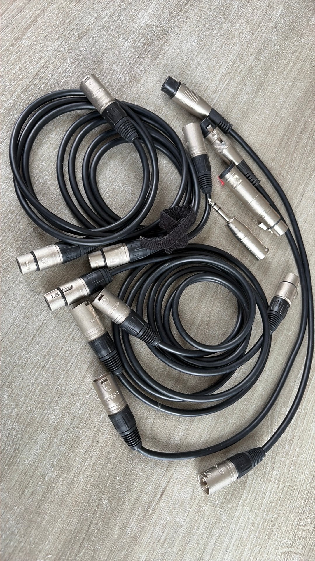 Diverse XLR kabels en toebehoren, Ophalen of Verzenden, Gebruikt, Apparatuur