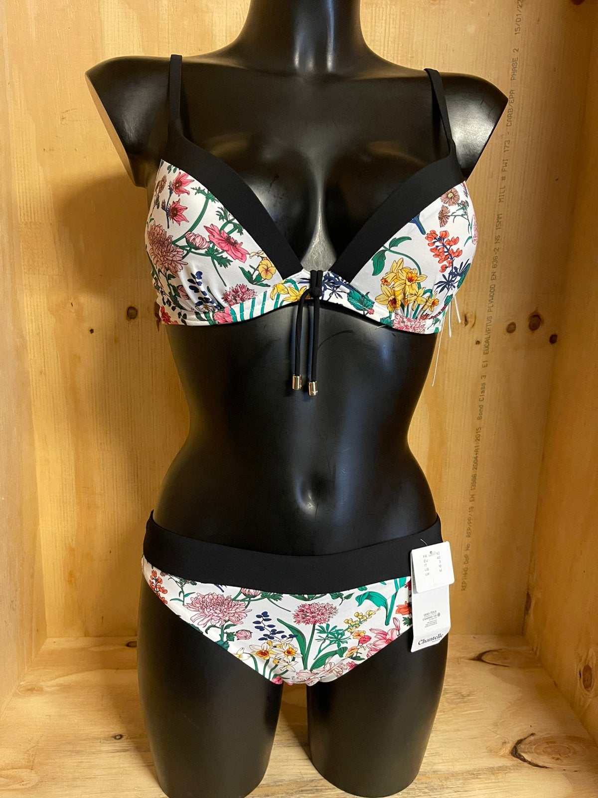 Chantelle push up bikini 75b /42 en 70d /40, Verzenden, Nieuw, Meerkleurig, Bikini