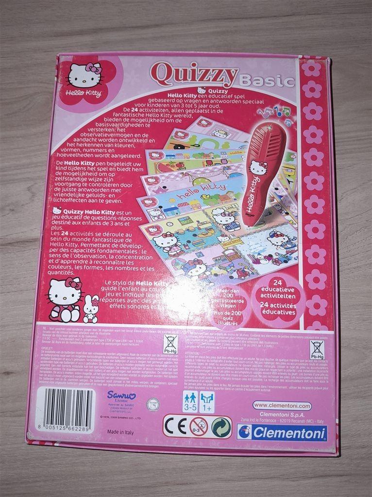 Quizzy hello kitty - s4882, Hobby en Vrije tijd, Gezelschapsspellen | Bordspellen, Verzenden, Zo goed als nieuw