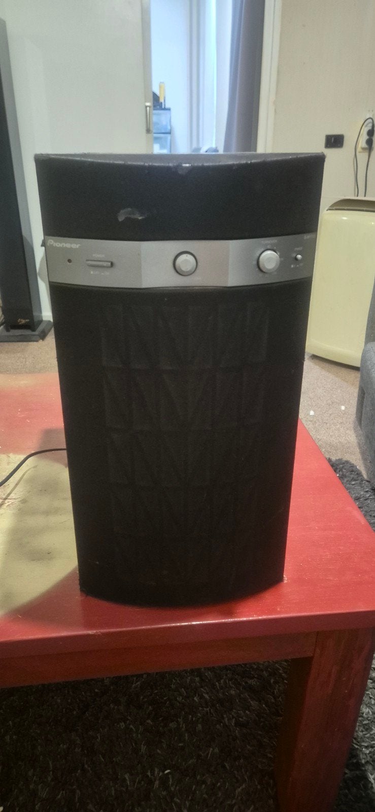Pioneer S-W110S-K actieve subwoofer, Gebruikt, Subwoofer, Pioneer, Geschikt voor surround/home cinema