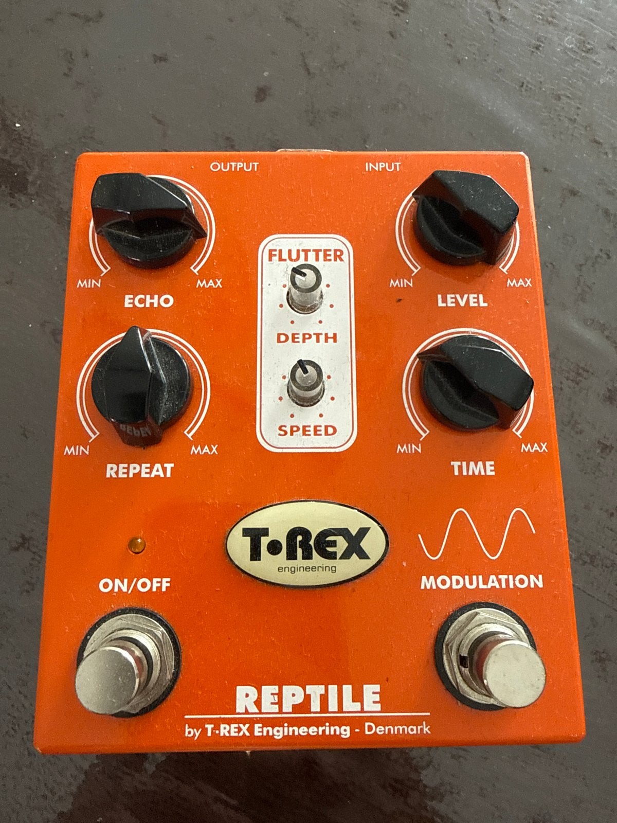 T-Rex Reptile Delay/Echo gitaarpedaal, Ophalen of Verzenden, Gebruikt, Delay of Echo