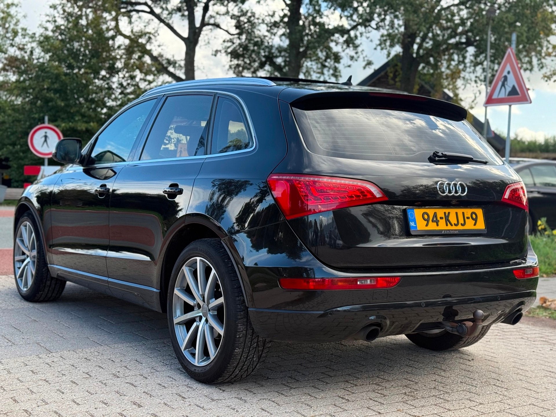 Audi Q5 2.0 TFSI quattro Pro Line AUT AIRCO CRUISE PANO PDC, Auto's, Automaat, Gebruikt, Zwart, Bedrijf
