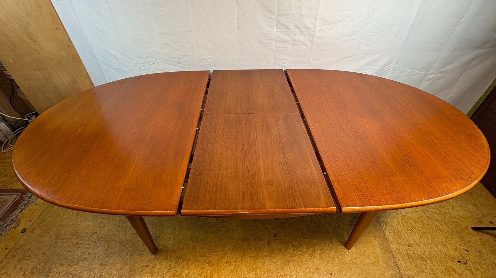 Foto 7 van Gratis bezorging!MidCentury Teak Uitschuifbare Eettafel 1960