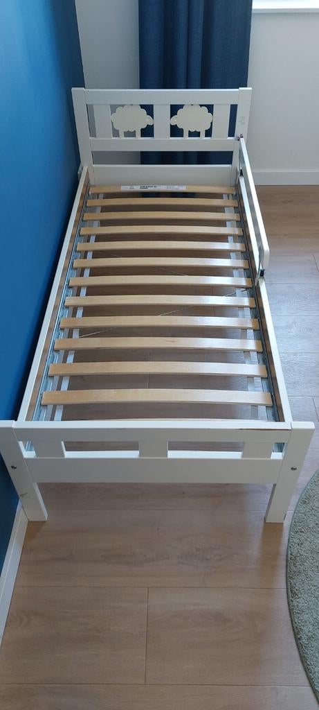 IKEA kritter peuterbed met lattenbodem, Ophalen, Gebruikt, 70 tot 85 cm, Lattenbodem