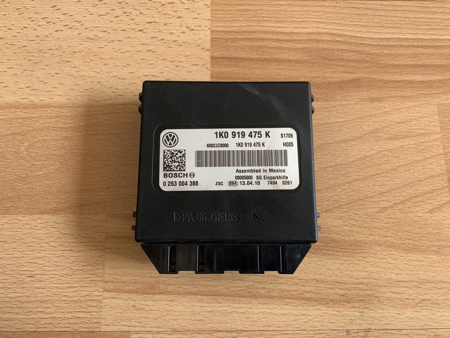 PDC module volkswagen caddy / eos / scirocco 1K0919475K, Gebruikt, -, Volkswagen, -