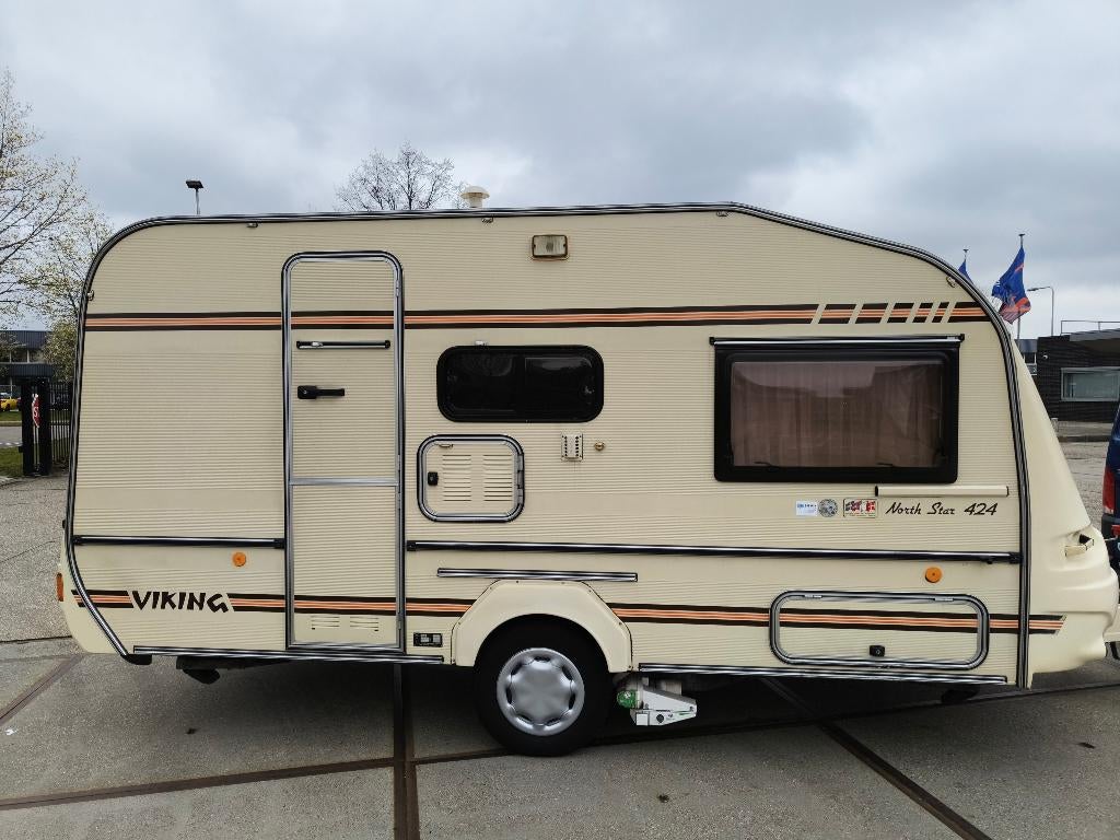 Viking North Star 456 met stapelbed als nieuwe, Overige merken, Kachel, Dwars-stapelbed, 750 - 1000 kg