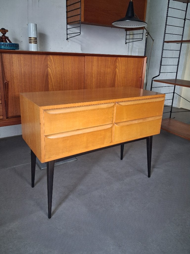 Retro jaren 60 ladekast, Duits design, Ophalen, Huis en Inrichting